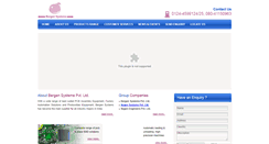 Desktop Screenshot of bergenindia.com